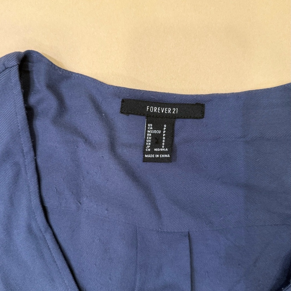 Forever 21 Dark Blue Blouse